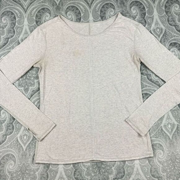 Womens Lululemon Superb Long Sleeve Tee - Picture 3 of 9